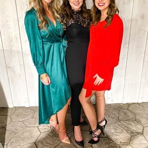 Green High Low Dress